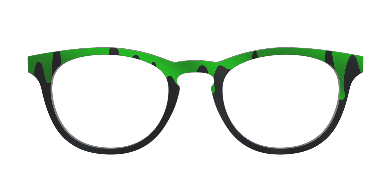 The Reflective Slime - Front Top Image - Pair Eyewear
