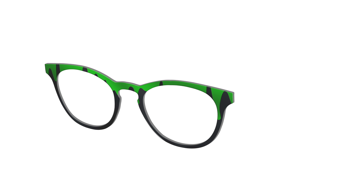 The Reflective Slime - Angle Top Image - Pair Eyewear