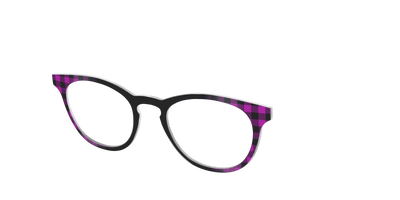 The Reimagined Plaid - Angle Top Thumbnail - Pair Eyewear