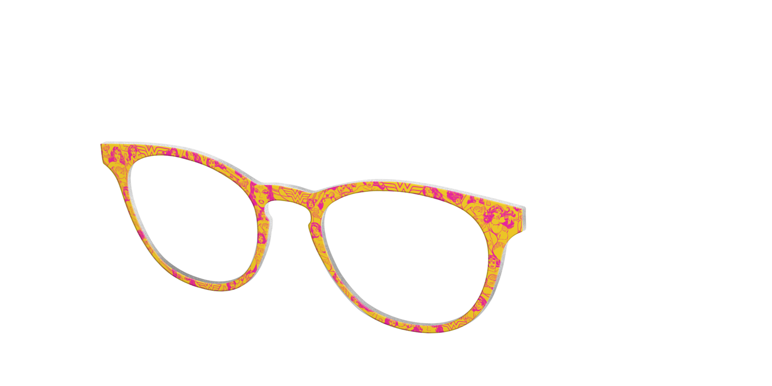 The Retro Wonder Woman - Angle Top Image - Pair Eyewear