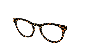 The Shimmer Jack-o'-Lanterns - Angle Top Thumbnail - Pair Eyewear