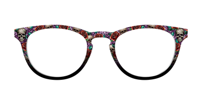 The Skull & Thorn Stained Glass - Front Top Thumbnail - Pair Eyewear
