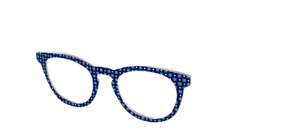 The Snowflake Polka Dot - Angle Top Thumbnail - Pair Eyewear