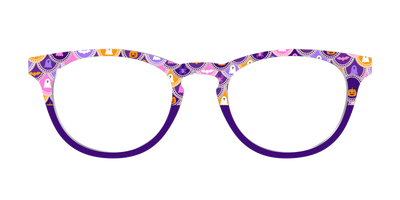 The Spooky Scallop Split - Front Top Thumbnail - Pair Eyewear