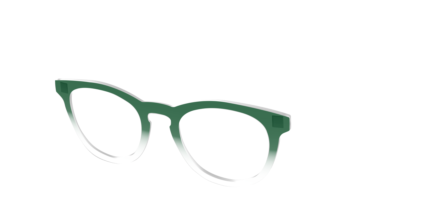 The Spruce Gradient Crystal - Angle Top Image - Pair Eyewear