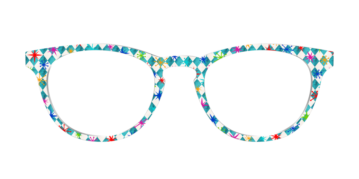 The Starburst Diamonds - Front Top Image - Pair Eyewear