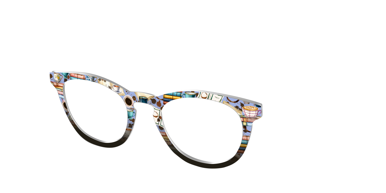 The Study Date - Angle Top Image - Pair Eyewear