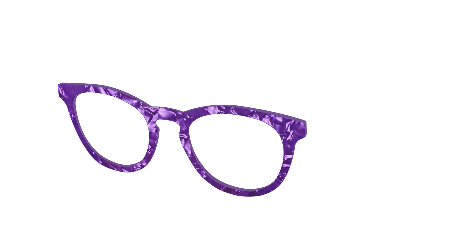 The Sugilite Pearl Marble - Angle Top Image - Pair Eyewear
