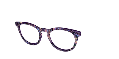 The Thistle Pearl Shell - Angle Top Thumbnail - Pair Eyewear