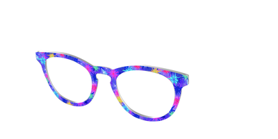 The Tie-Dye Starbursts - Angle Top Thumbnail - Pair Eyewear