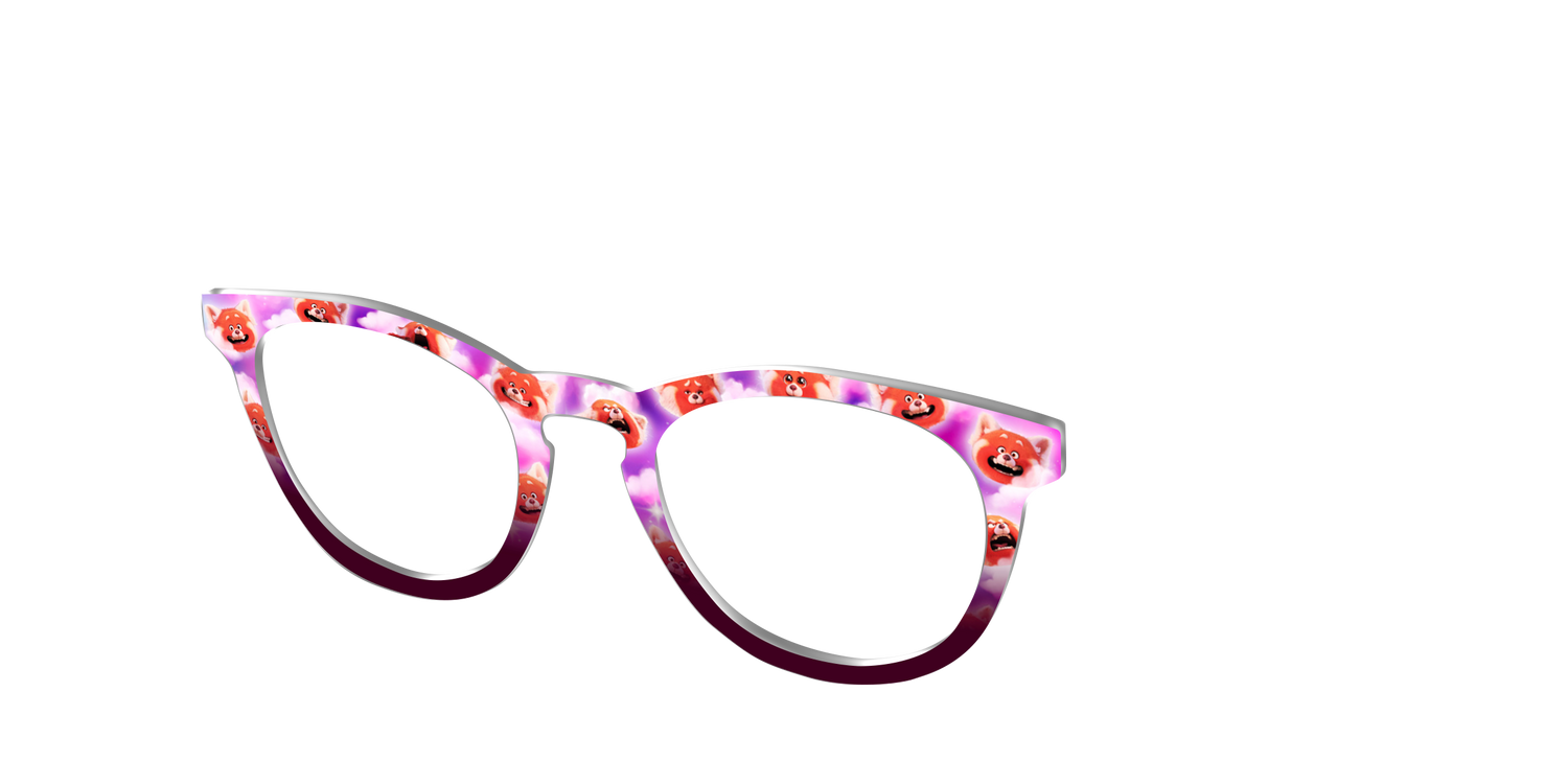 Red - Angle Top Image - Pair Eyewear