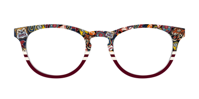 The Varsity Patches Split - Front Top Thumbnail - Pair Eyewear