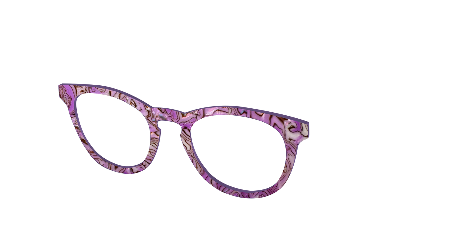 The Venus Pearl Conch - Angle Top Image - Pair Eyewear
