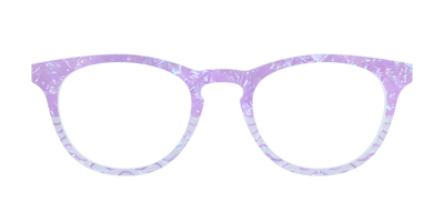 The Wavy Pearl Crystal Split - Front Top Thumbnail - Pair Eyewear