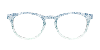 The White Lace Snowflake Crystal - Front Top Thumbnail - Pair Eyewear