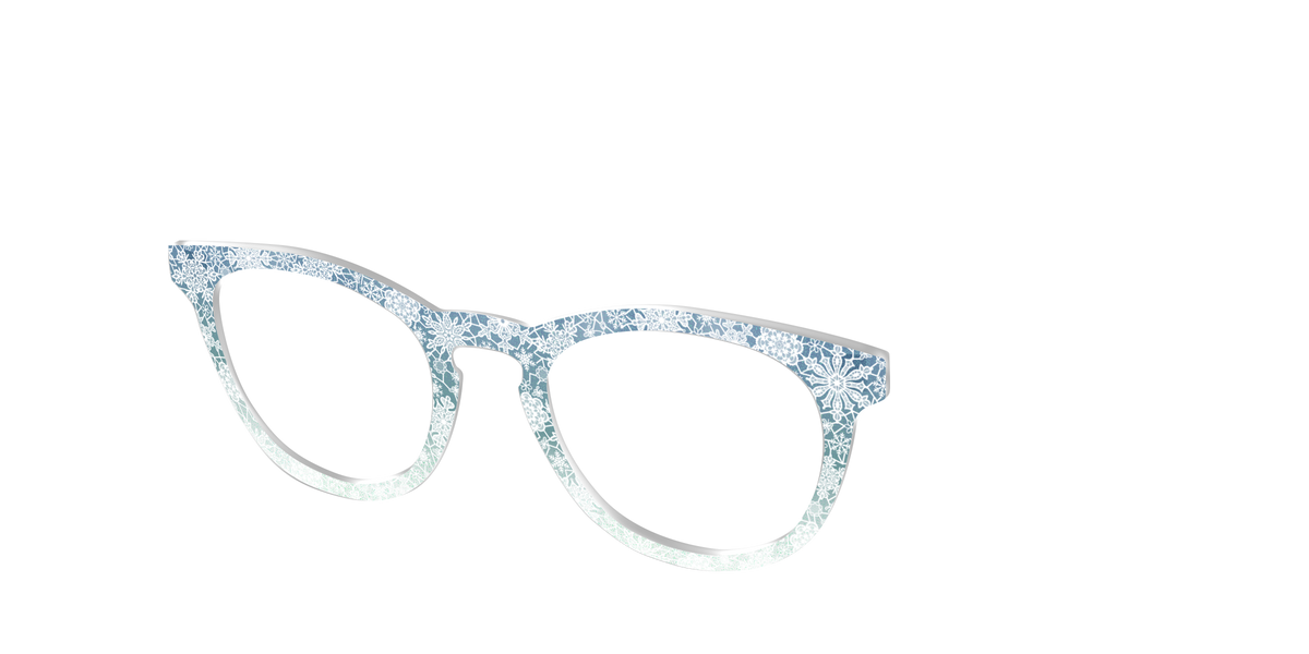 The White Lace Snowflake Crystal - Angle Top Image - Pair Eyewear