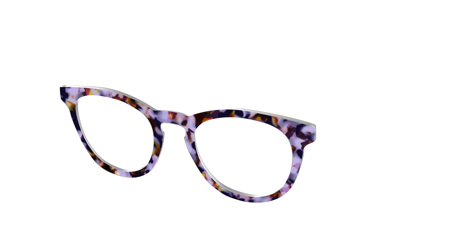 The Wildberry Tortoise - Angle Top Image - Pair Eyewear