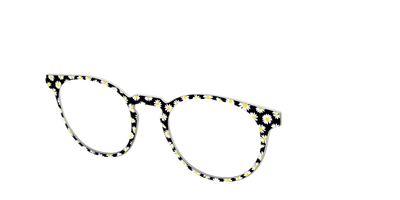 The Black Daisy - Angle Top Thumbnail - Pair Eyewear