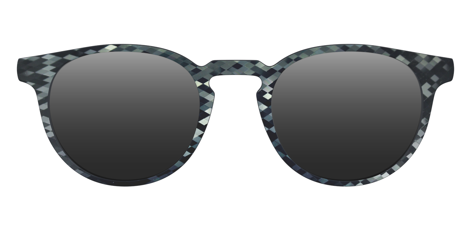 The Polarized Black Prism Sun Top - Front Top Image - Pair Eyewear