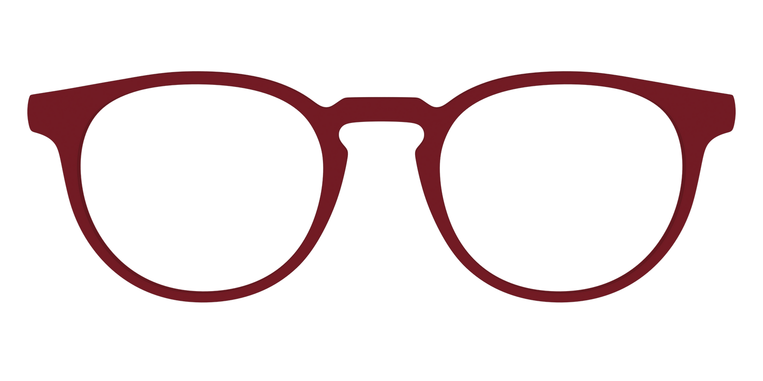 The Burgundy - Front Top Image - Pair Eyewear