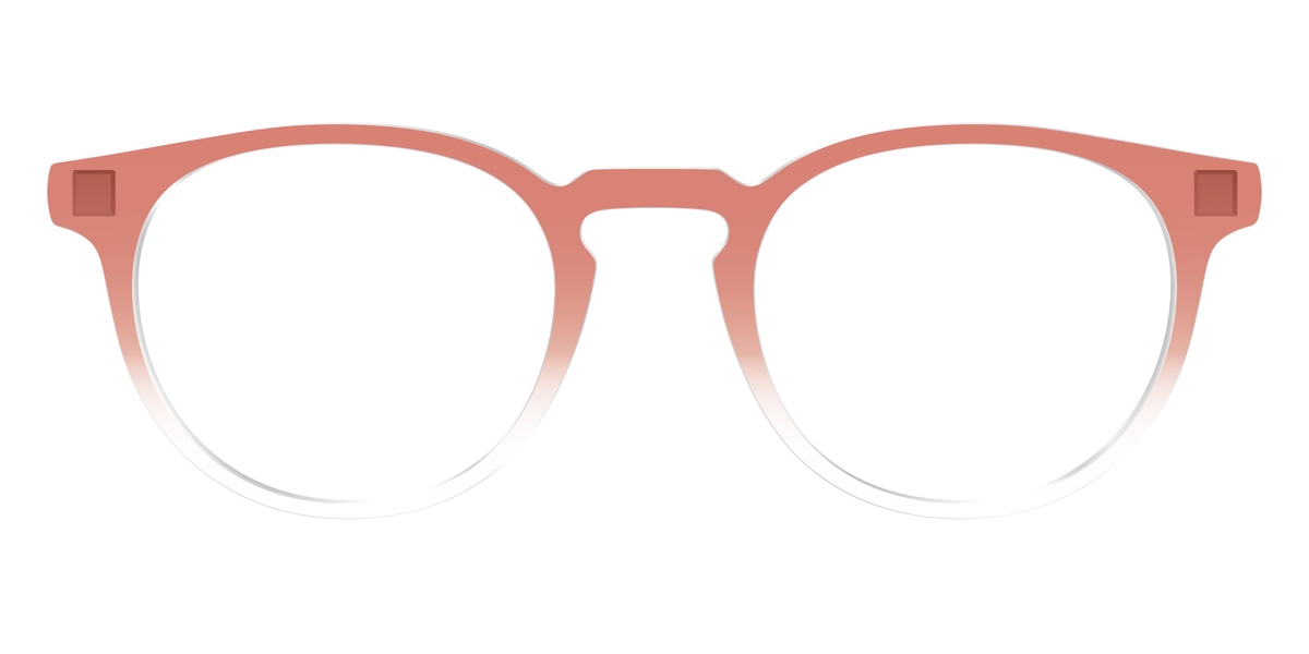 The Burnt Orange Gradient Crystal - Front Top Image - Pair Eyewear
