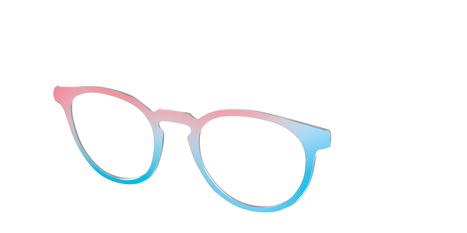 The Daybreak Ombre - Angle Top Image - Pair Eyewear