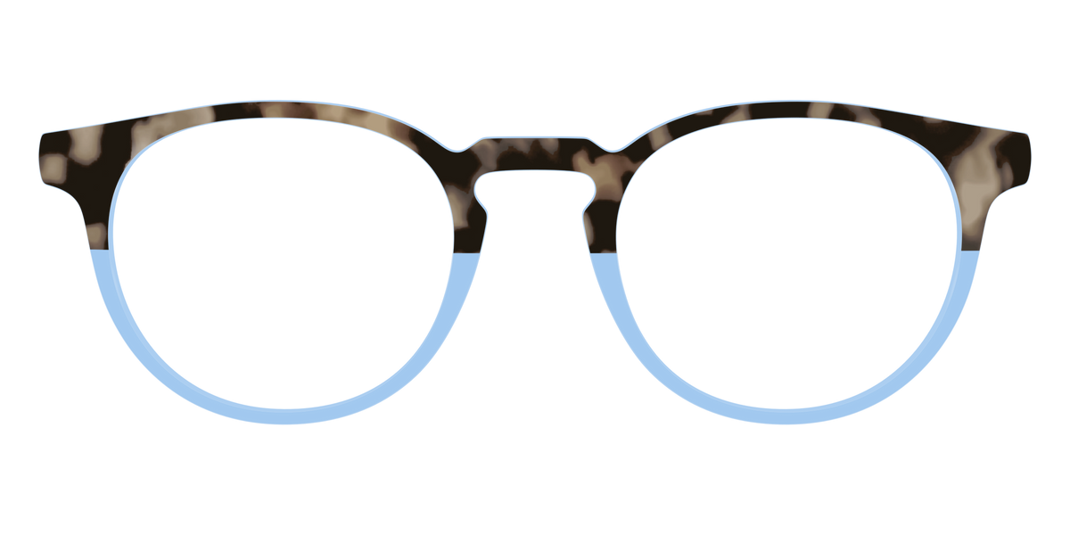 The Denim Tortoise Crystal Split - Front Top Image - Pair Eyewear