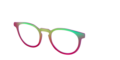 The Guava Ombre - Angle Top Thumbnail - Pair Eyewear