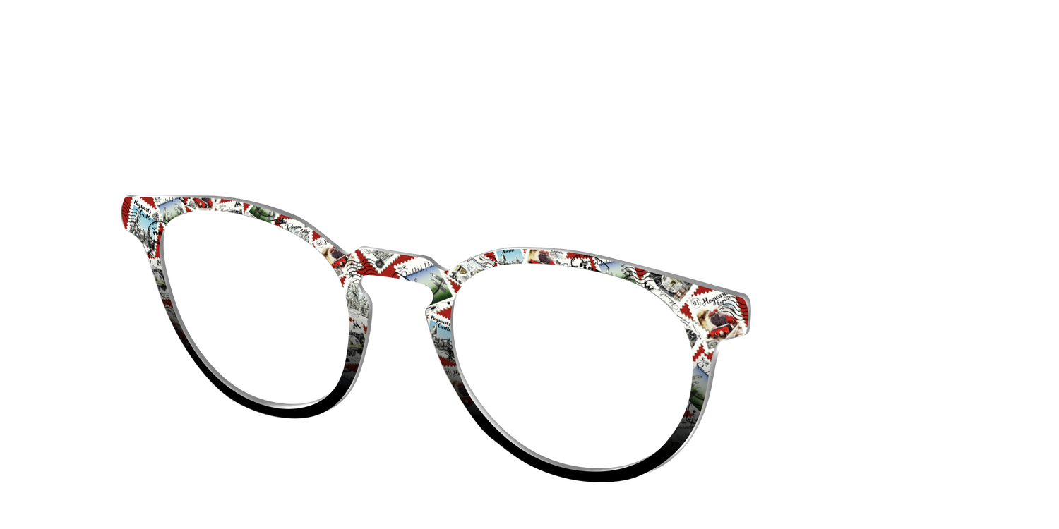 The Hogwarts™ Stamps - Angle Top Image - Pair Eyewear