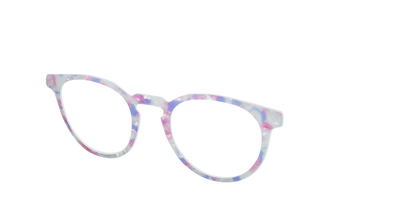 The Hydrangea Pearl Tortoise - Angle Top Thumbnail - Pair Eyewear