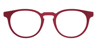 The Matte Burgundy - Front Top Thumbnail - Pair Eyewear