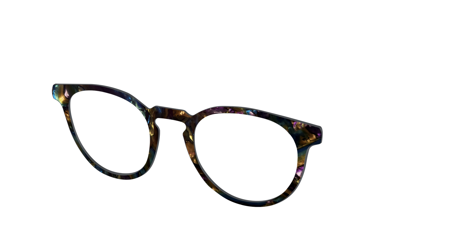 The Mercurius Bronze Pearl - Angle Top Image - Pair Eyewear