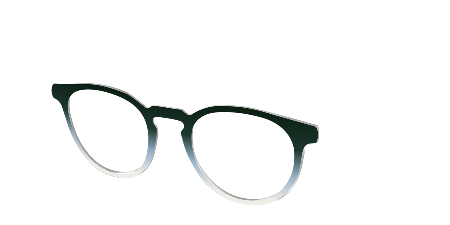 The Mirewood Gradient - Angle Top Image - Pair Eyewear