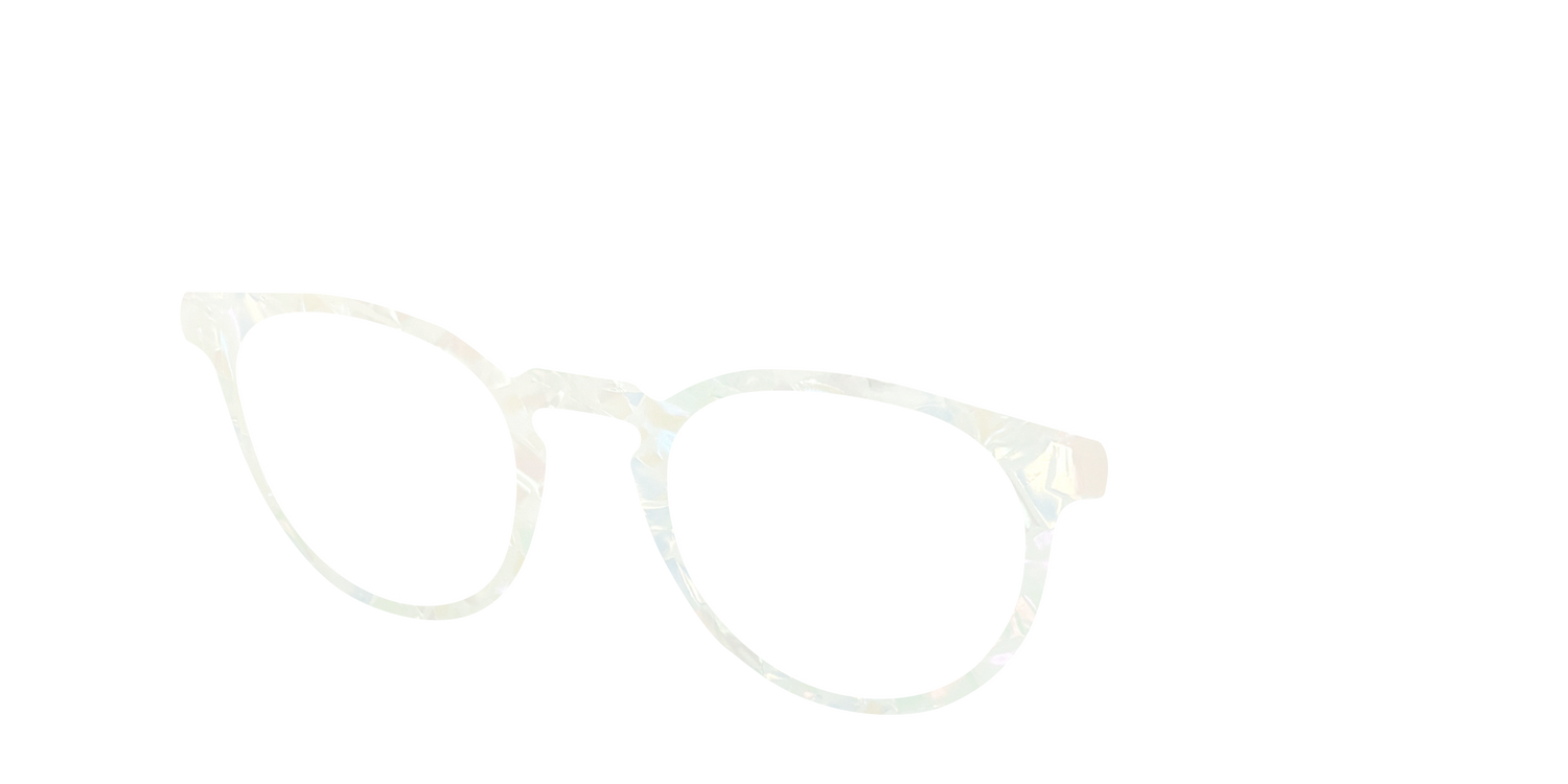 The Moonstone Pearl Marble - Angle Top Image - Pair Eyewear