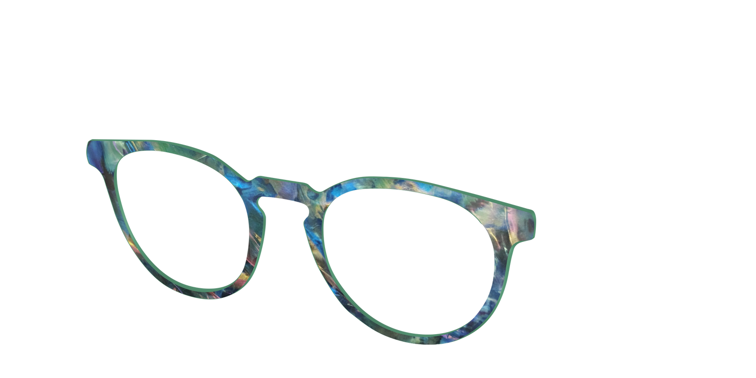 The Neptune Pearl - Angle Top Image - Pair Eyewear