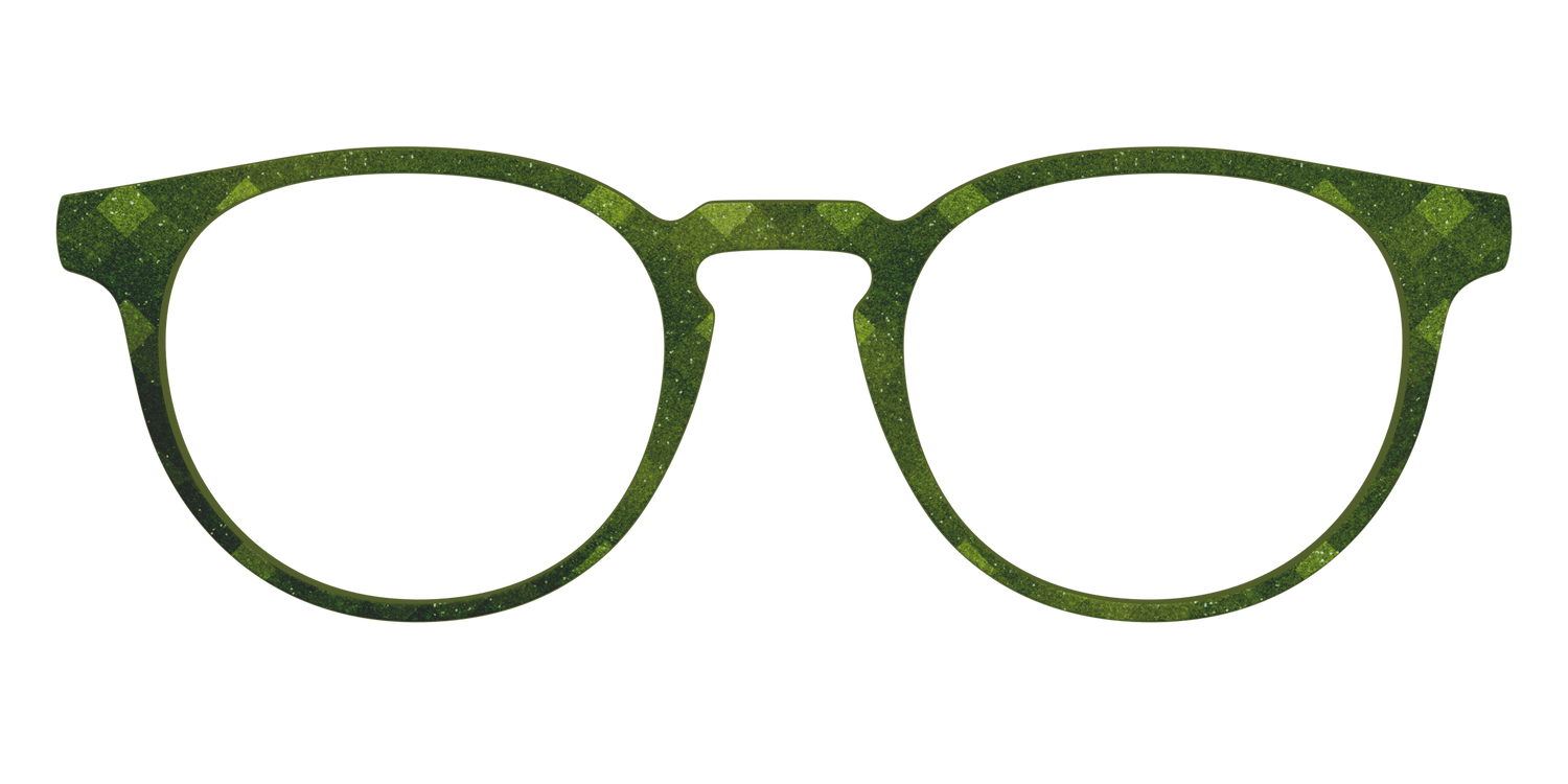 The Olive Geo - Front Top Image - Pair Eyewear