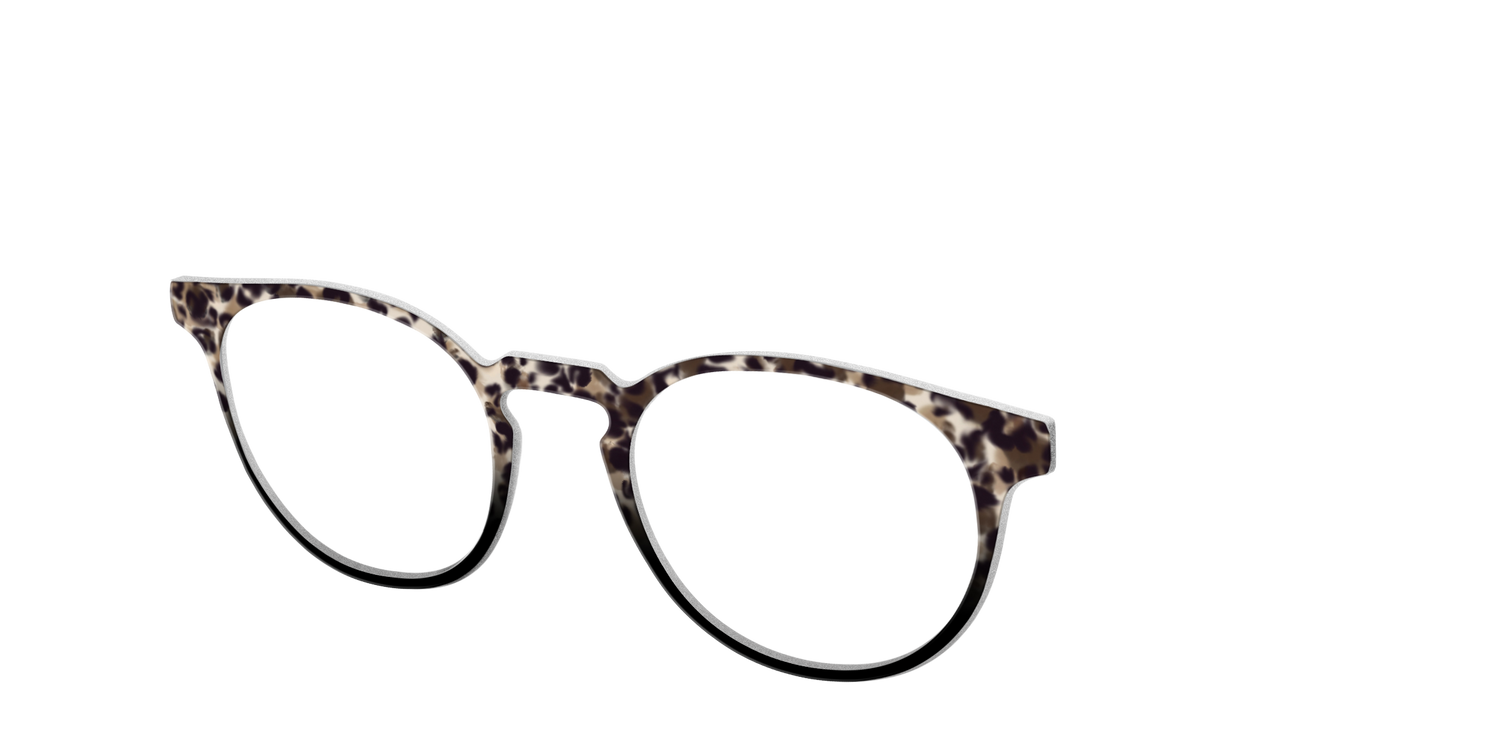 The Party Animal Tortoise - Angle Top Image - Pair Eyewear