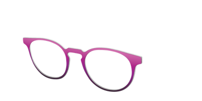 The Pink to Plum Gradient - Angle Top Thumbnail - Pair Eyewear
