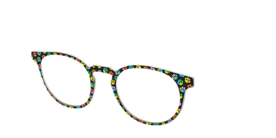 The Rainbow Paw Print - Angle Top Thumbnail - Pair Eyewear