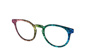 The Rainbow Prism - Angle Top Thumbnail - Pair Eyewear