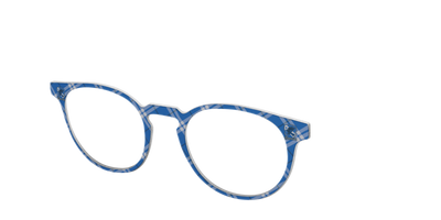The Ravenclaw™ Plaid - Angle Top Thumbnail - Pair Eyewear