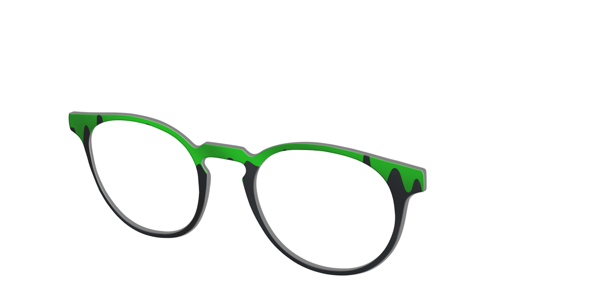The Reflective Slime - Angle Top Image - Pair Eyewear