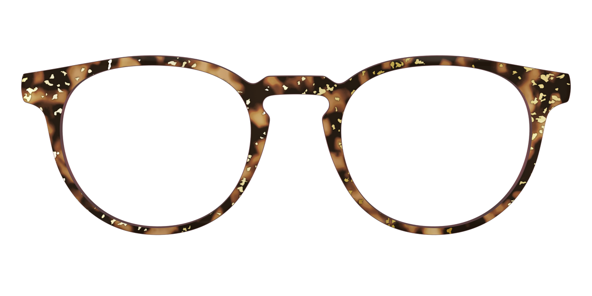 The Sandalwood Tortoise with Gold Foil - Front Top Image - Pair Eyewear