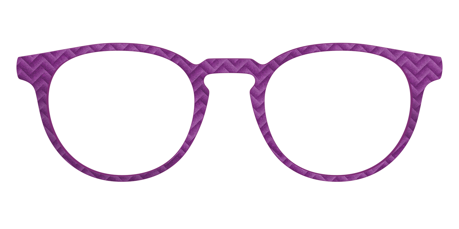 The Violet Herringbone - Front Top Image - Pair Eyewear