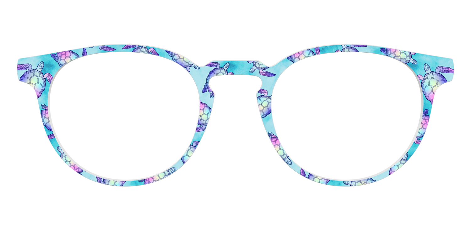 The Watercolor Turtles - Front Top Image - Pair Eyewear