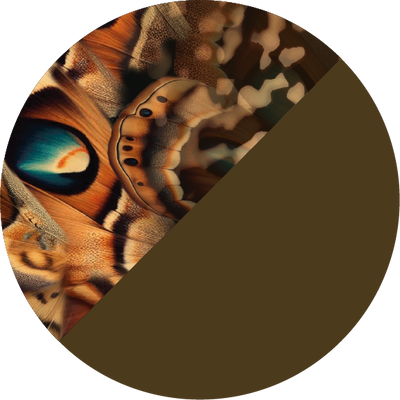 The Black with Brown Golf lens