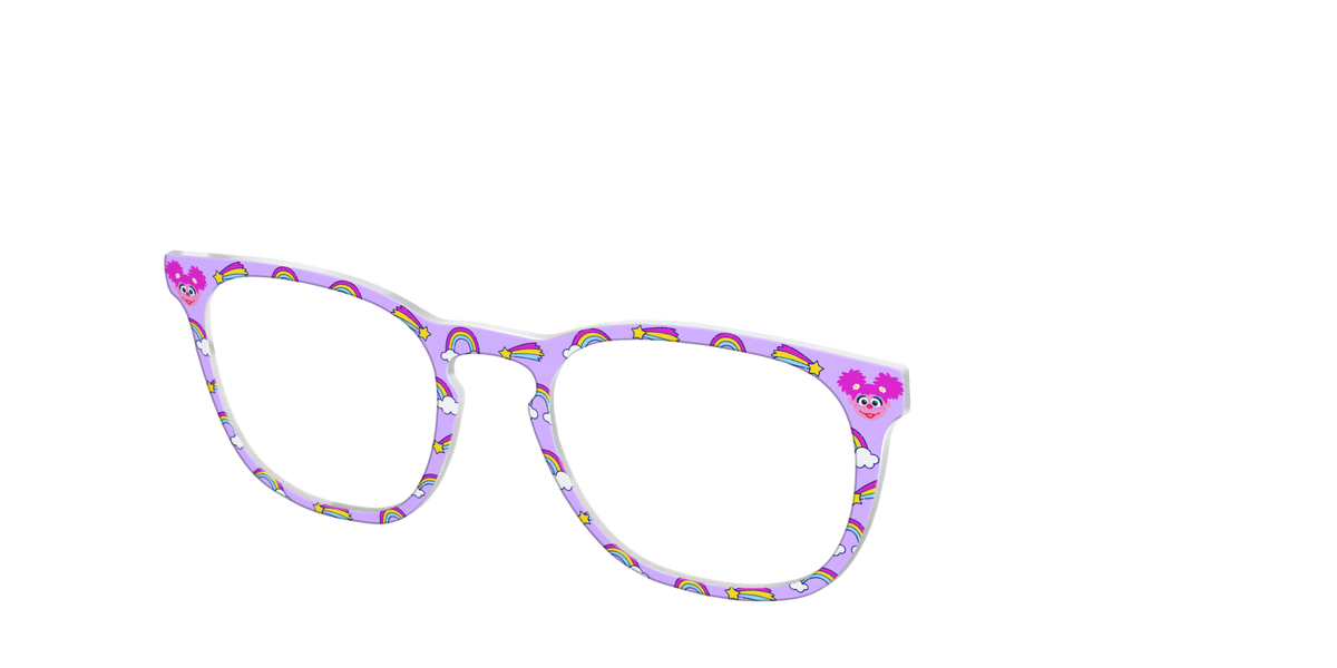 The Abby Rainbow - Angle Top Image - Pair Eyewear