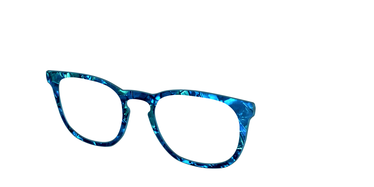 The Alexandrite Pearl Marble - Angle Top Image - Pair Eyewear
