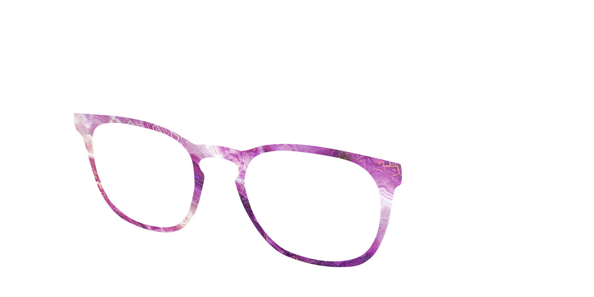The Amethyst Geode - Angle Top Image - Pair Eyewear