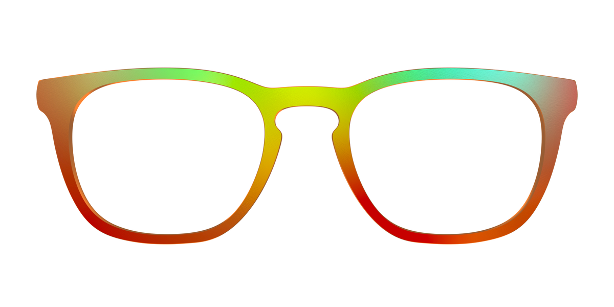 The Apricot Ombre - Front Top Image - Pair Eyewear
